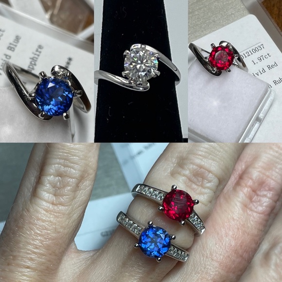 Rubys & Sapphires I grew in lab with my “recipie” - Picture 2 of 9